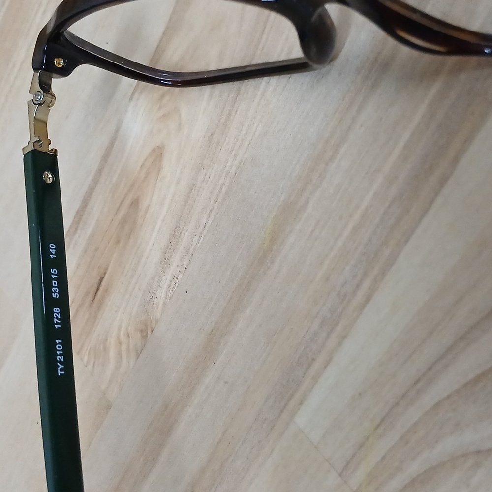 Tory Burch Tortoise Shell Eyeglasses Frames With … - image 5